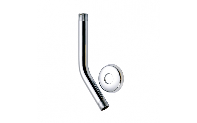 8 Inch Stainless Steel Shower Arm with Flange DB006